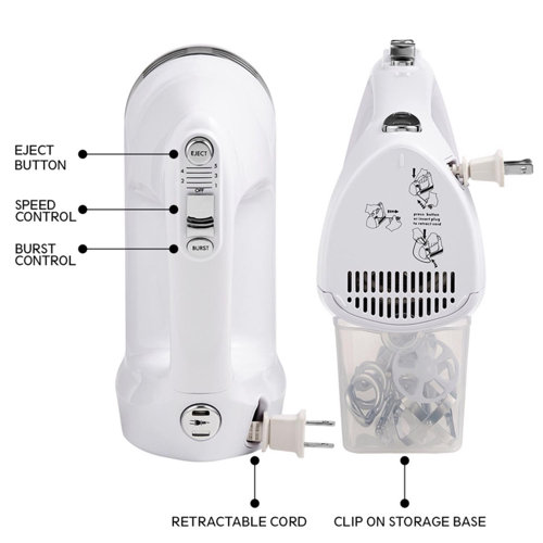 Kenmore 5 Speed Qt. Hand Mixer Wayfair